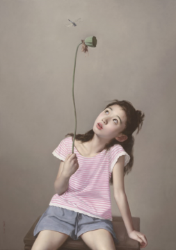 李贵君 《蜻蜓》 布面油画 132x113cm 2016
李贵君 《蜻蜓》 布面油画 132x113cm 2016