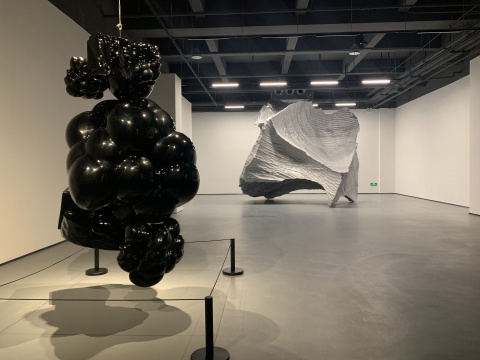 王郁洋《字典——光》 200×150×260cm 透明树脂 2014
隋建国 《云中花园·流星16》 520×480×500cm 雕刻泵版
王郁洋《字典——光》 200×150×260cm 透明树脂 2014
隋建国 《云中花园·流星16》 520×480×500cm 雕刻泵版
