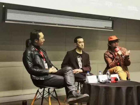 媒体见面会现场,从左至右:尤洋、秦思源、张晓舟
媒体见面会现场,从左至右:尤洋、秦思源、张晓舟