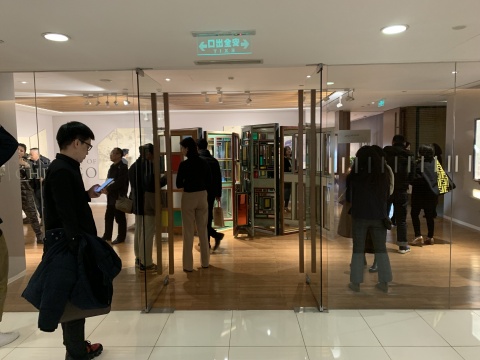 “画屏:关于展览的展览”,芝加哥大学北京中心现场
“画屏:关于展览的展览”,芝加哥大学北京中心现场