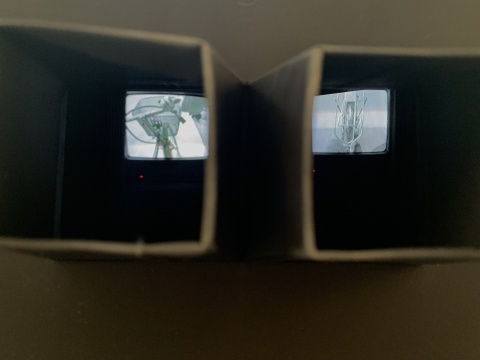 陈劭雄 《视力矫正器3》 双频录像装置 1996