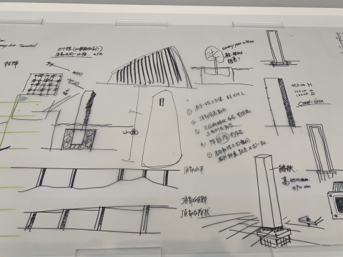 隋建国 《素描草稿手卷》 1500×60cm 硫酸纸上墨水 2006-2007
隋建国 《素描草稿手卷》 1500×60cm 硫酸纸上墨水 2006-2007