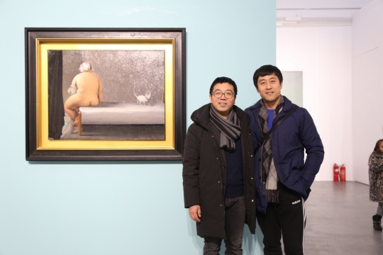 艺术家杨永生&策展人高远
艺术家杨永生&策展人高远