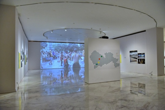 “共生 在路上,2019”展览现场
“共生 在路上,2019”展览现场