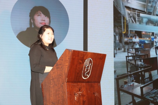 彭怡演讲过程
彭怡演讲过程