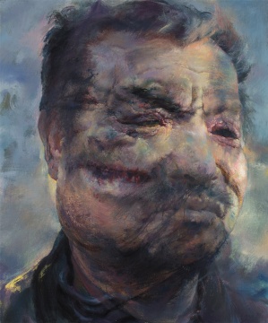 陈卉《一个叫作永恒的男人》之二 120×100cm 布面油画 2017

