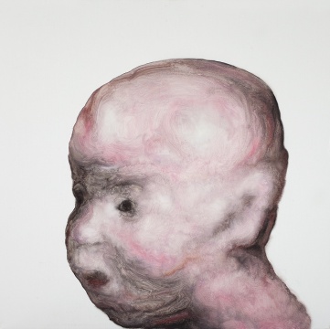 《婴儿系列22》 120x120cm&nbsp; 2012&nbsp;
