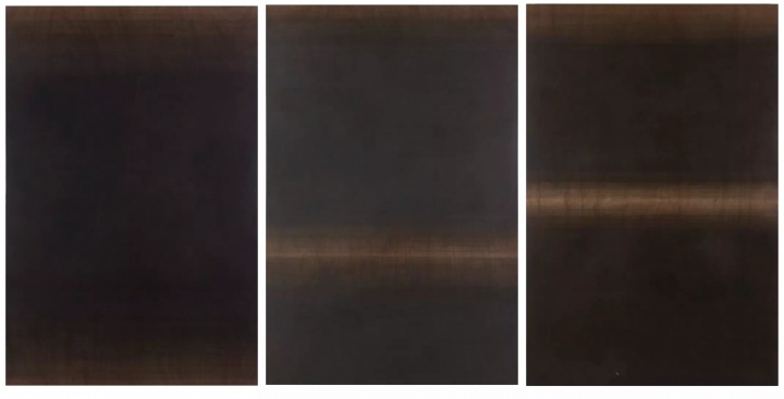 张震宇 《灰尘系列》180×120cm 布面反复落灰、打磨、抛光、形成镜面 2015-2019
张震宇 《灰尘系列》180×120cm 布面反复落灰、打磨、抛光、形成镜面 2015-2019