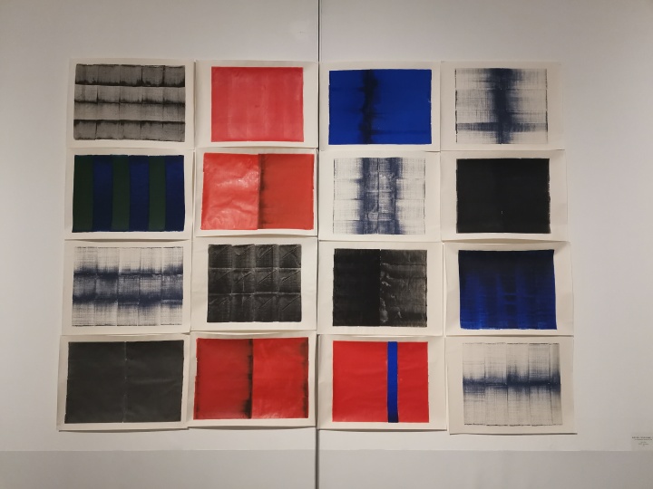 彭斯 《我是矛盾的,因为我是浩瀚的》单幅尺寸60×80cm 综合材料 2019 彭斯 《我是矛盾的,因为我是浩瀚的》单幅尺寸60×80cm 综合材料 2019