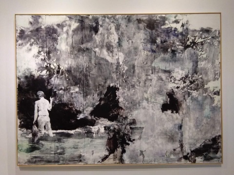 涂曦 《乐园》 340×250cm 布面油画 2020
涂曦 《乐园》 340×250cm 布面油画 2020