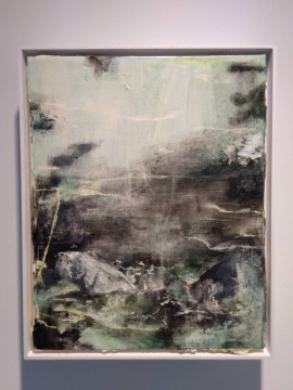 涂曦 《山河》50×40cm 布面油画 2019
涂曦 《山河》50×40cm 布面油画 2019