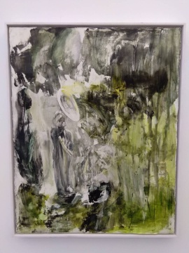 涂曦 《逆光咏叹调》100×80cm 布面油画 2019
涂曦 《逆光咏叹调》100×80cm 布面油画 2019