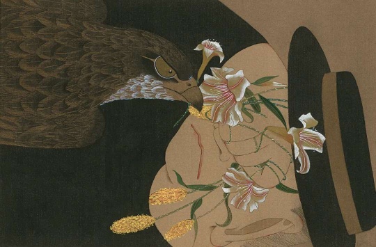 狄青 《拾贰集》 绢本设色&金箔 29×19cm×12
狄青 《拾贰集》 绢本设色&金箔 29×19cm×12