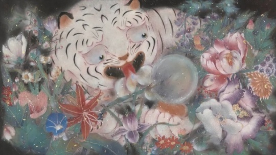 查美男 《浮生》 50×90cm 纸本水墨 2019
查美男 《浮生》 50×90cm 纸本水墨 2019