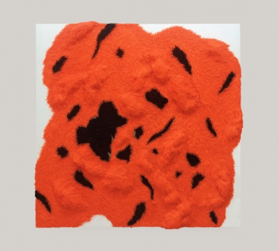 伍伟《扩展的皮毛》120×120cm 纸 2019
伍伟《扩展的皮毛》120×120cm 纸 2019