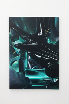 沈正麟《Virtual Sanctuary NO.1》,布面油画,111.3x161.3cm,2018
沈正麟《Virtual Sanctuary NO.1》,布面油画,111.3x161.3cm,2018