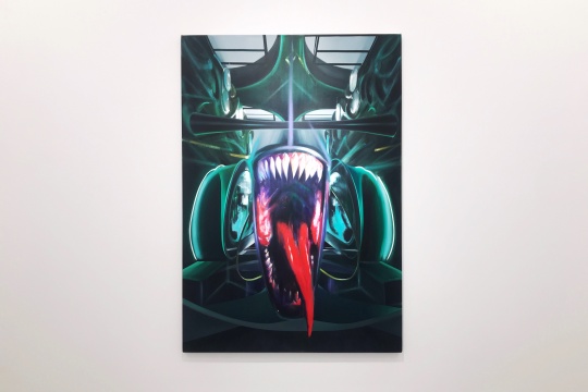 沈正麟《Virtual Sanctuary NO.7》,布面油画,111.3x161.3cm,2019
沈正麟《Virtual Sanctuary NO.7》,布面油画,111.3x161.3cm,2019