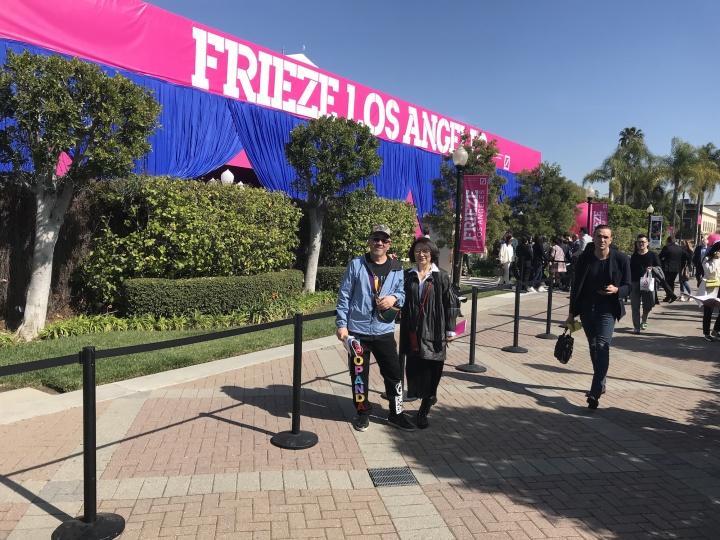 汪海涛与太太在Frieze Los Angeles 2020
汪海涛与太太在Frieze Los Angeles 2020