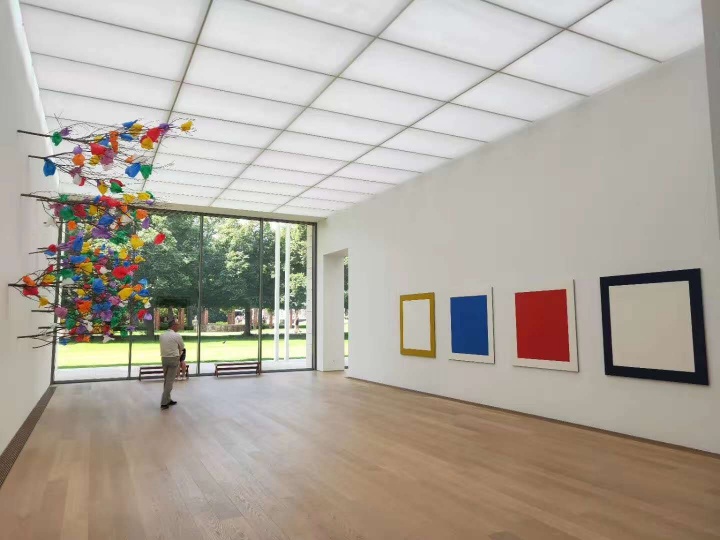 2019年，徐文参观了荷兰海牙Voorlinden Museum（图：徐文）
