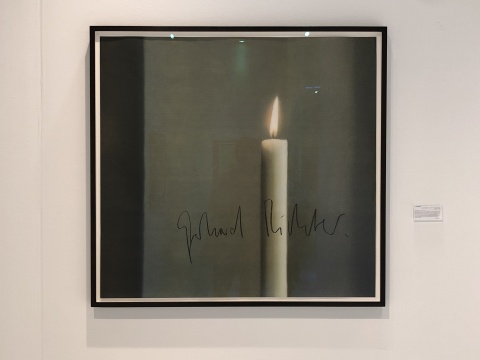 格哈德·里希特（Gerhard Richter） 《蜡烛》 1988 Ludorff画廊
