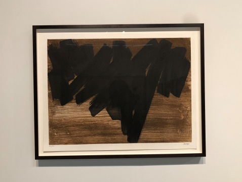 皮埃尔·苏拉热（Pierre Soulages）《Eau-forte V》 1957 ARCHEUS/POST-MODERN画廊
