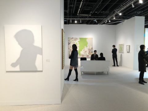 白石画廊展位
白石画廊展位