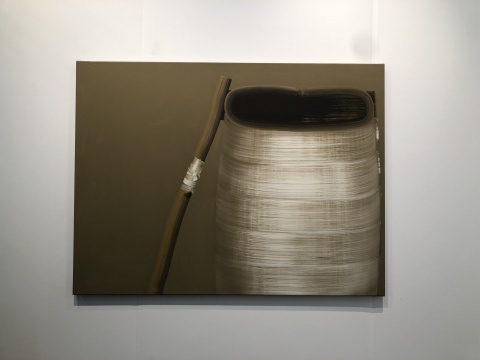 韩国现代画家宋贤淑（Hyun-Sook Song）《18个笔触》 比利时安特卫普的Zeno X画廊
