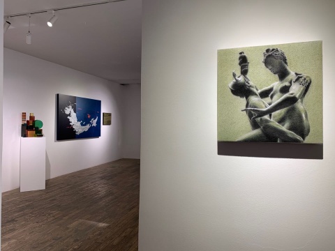 “时间的秩序”展览现场
“时间的秩序”展览现场