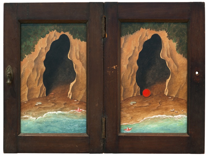 颜秉卿 《时间》 29×18cm×2 木板坦培拉 2019
颜秉卿 《时间》 29×18cm×2 木板坦培拉 2019