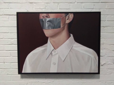 郭警 《明白》60×80cm 布面油画 2020 郭警 《明白》60×80cm 布面油画 2020