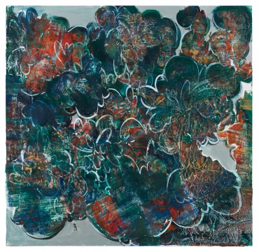 《生态链-系列I》 120×123cm 综合材料 2020
《生态链-系列I》 120×123cm 综合材料 2020