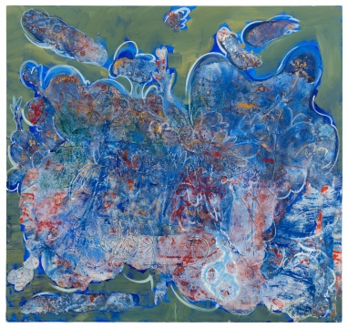《生态链-系列II》 120×123cm 综合材料 2020
《生态链-系列II》 120×123cm 综合材料 2020
