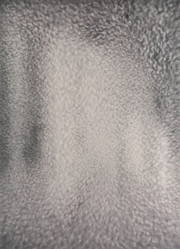 王舒野《时空裸体·即（116）》114×83cm 墨、麻纸 2018
