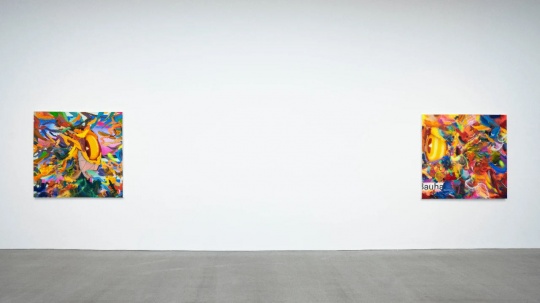 王加加个展“锃光瓦亮”现场
王加加个展“锃光瓦亮”现场