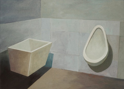 刘港顺《1984》50×70cm 布面油画 2015
刘港顺《1984》50×70cm 布面油画 2015