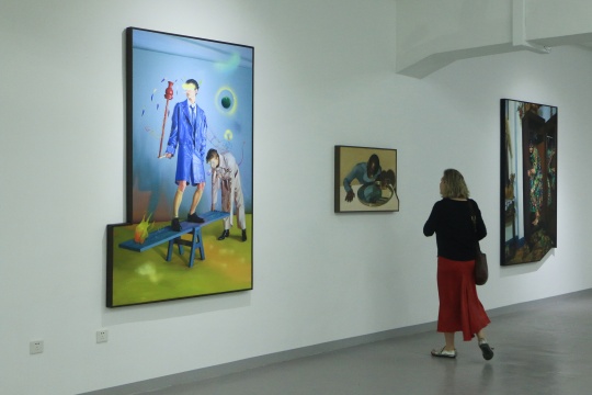 张钊瀛个展“先知”展览现场
张钊瀛个展“先知”展览现场