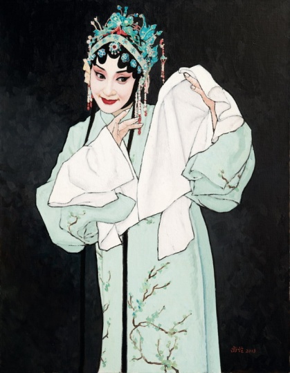 靳尚谊 《牡丹亭》 90×70cm 布面油画
成交价:4830万元,华艺国际2014年春拍
靳尚谊 《牡丹亭》 90×70cm 布面油画
成交价:4830万元,华艺国际2014年春拍