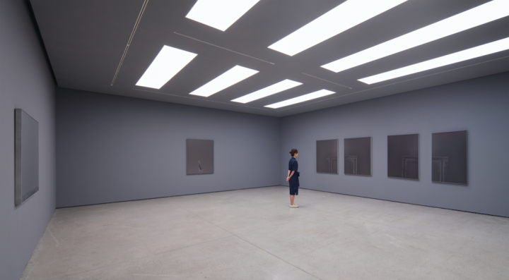 “负读·读负”展览现场© the artist. Photo © White Cube (Kitmin Lee)
