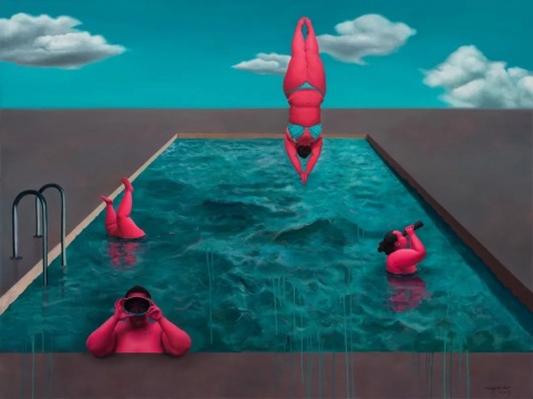 王晓勃 “寻找光明系列” 布面油画
王晓勃 “寻找光明系列” 布面油画
