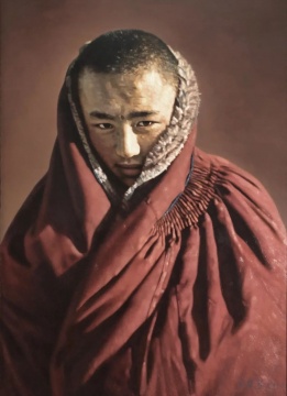 余含兮 《初暖》 120×85cm 布面油画 2019
余含兮 《初暖》 120×85cm 布面油画 2019
