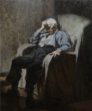 陈伟平 《岁月》布面油画 150×180cm
陈伟平 《岁月》布面油画 150×180cm