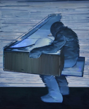 《安全箱》 210×170cm 布面油画 2016
《安全箱》 210×170cm 布面油画 2016