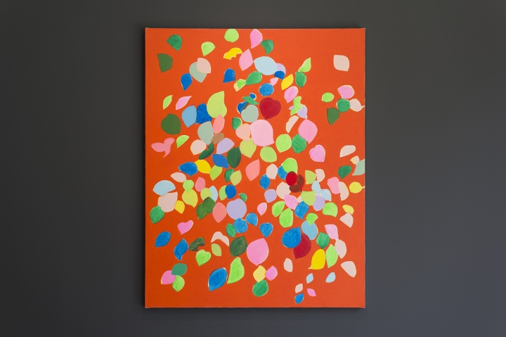 星空间 张晖 《叶子 2020.04》 95×75cm 布面丙烯 2020 (摄影:董林)
星空间 张晖 《叶子 2020.04》 95×75cm 布面丙烯 2020 (摄影:董林)