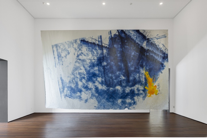 Spurs画廊 张伟《Z-KIW1955》400×600cm 宣纸油画 2019 (摄影:董林)
Spurs画廊 张伟《Z-KIW1955》400×600cm 宣纸油画 2019 (摄影:董林)