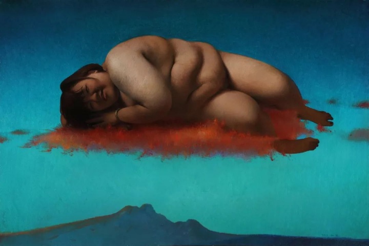 杨永生 《一朵祥云》 60×80cm 布面油画 2016
图片来源:成艺术空间
杨永生 《一朵祥云》 60×80cm 布面油画 2016
图片来源:成艺术空间