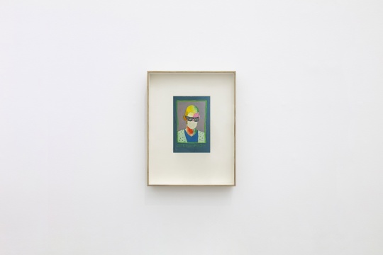 《你会没事的》 28.5×19cm 纸本油画 2020 《你会没事的》 28.5×19cm 纸本油画 2020