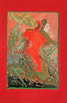 《新冠状病毒》 28.5×19cm 纸本油画 2020
《新冠状病毒》 28.5×19cm 纸本油画 2020