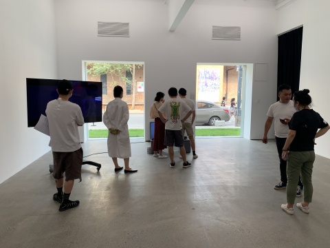 魔金石空间“对角线”展览现场
魔金石空间“对角线”展览现场