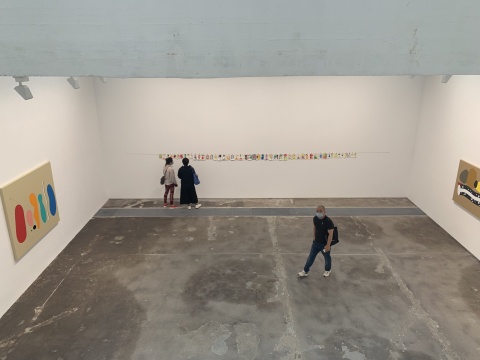 彩色的标题、彩色的展厅 星空间徐毛毛个展开幕 彩色的标题、彩色的展厅 星空间徐毛毛个展开幕