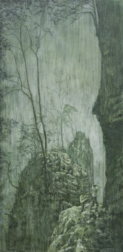 罗荃木 《采石》 200x100cm 布上油画 2010
罗荃木 《采石》 200x100cm 布上油画 2010